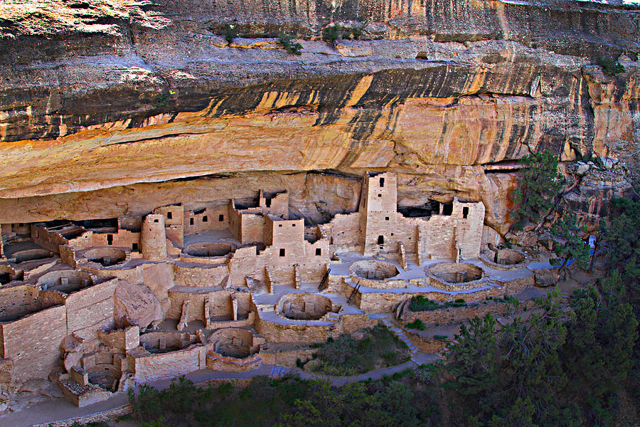 Mesa Verde Cliff Dwellings by Rebecca Lynn Roby