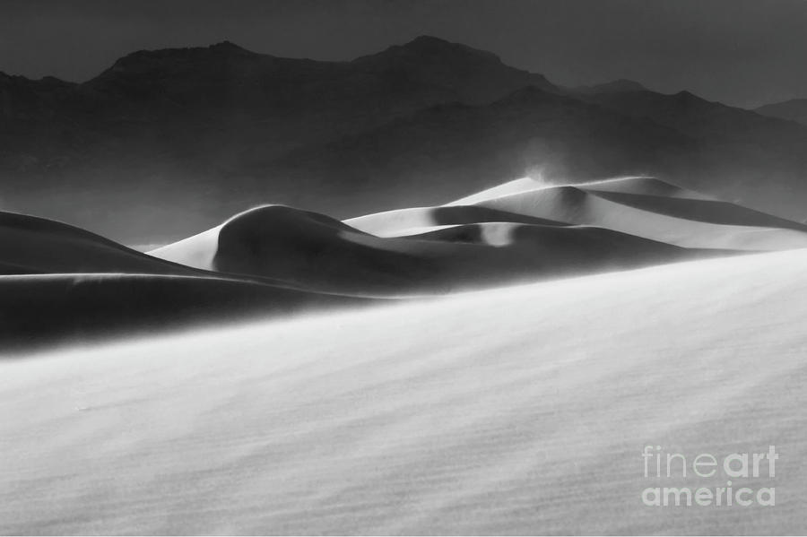 Death Valley National Park Photograph - Death Valley California Mesquite Dunes 2 by Bob Christopher