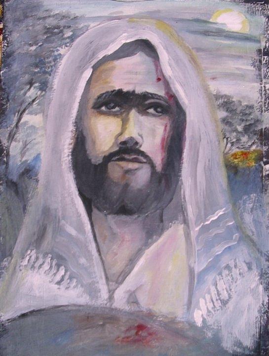 Messiah Painting by Nixon Mwangi