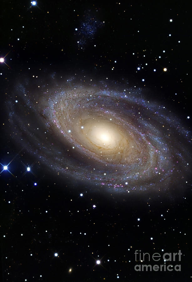 Messier 81, A Spiral Galaxy Photograph by R Jay GaBany
