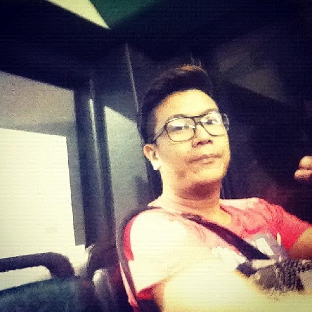 Met An Old Friend In The Bus Hehe Photograph by Mex Faizal
