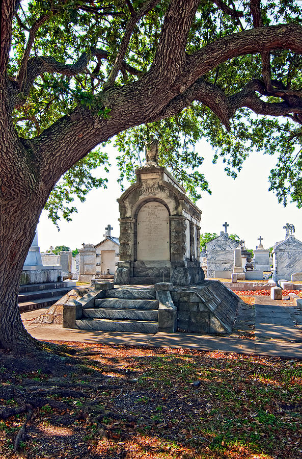 New Orleans Photograph - Metairie Cemetery by Steve Harrington
