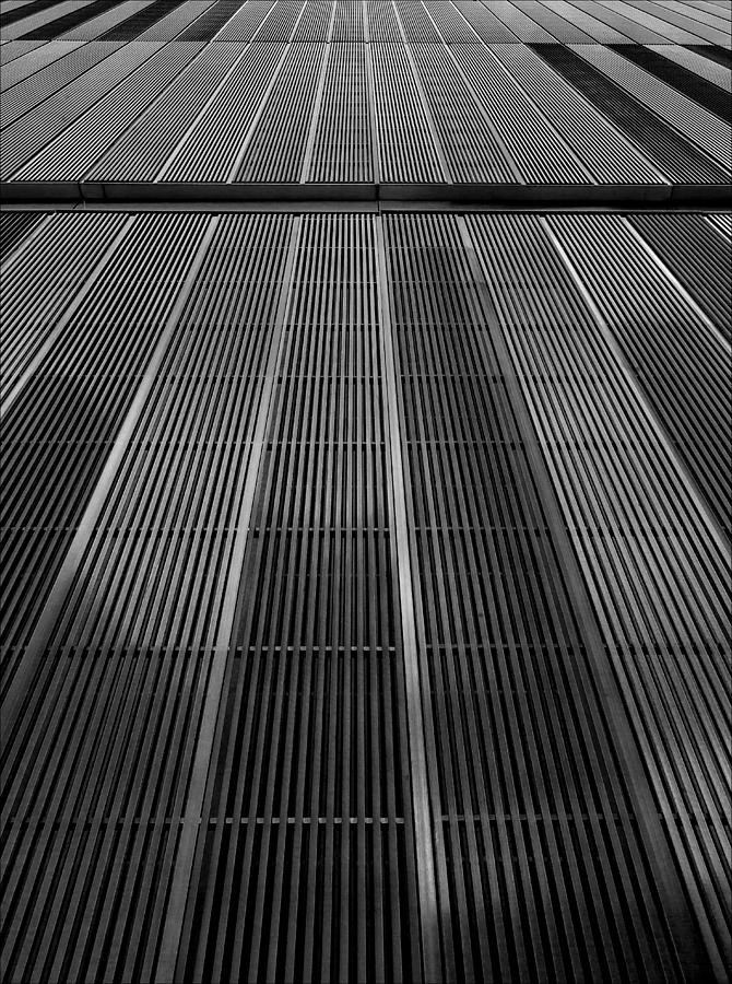Metal Clad Building Lower Manhattan Photograph by Robert Ullmann