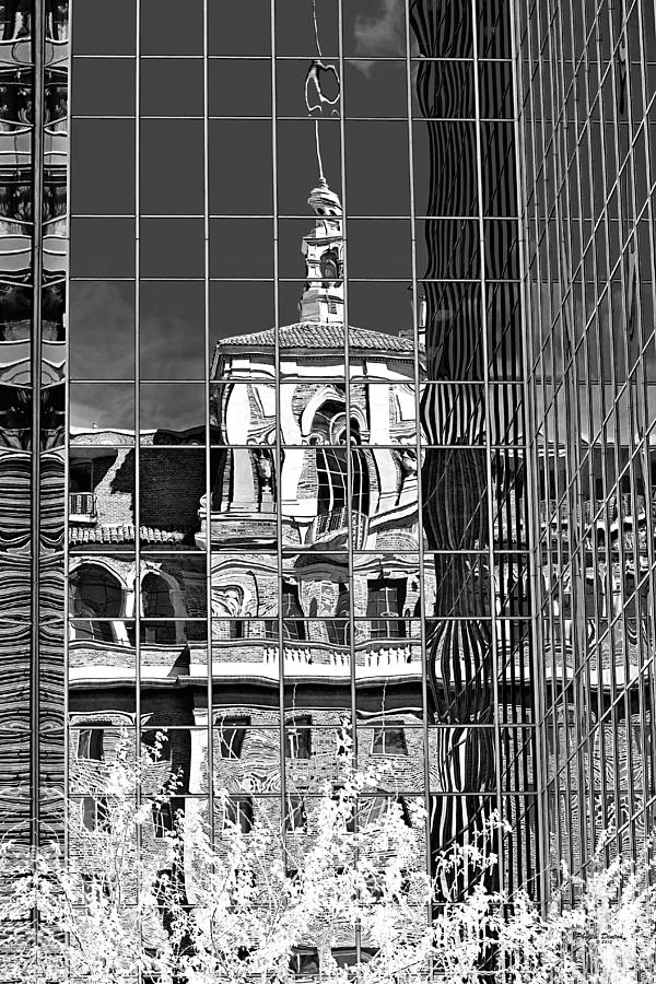 Architecture Photograph - Metamorphosis In Black And White by Phyllis Denton