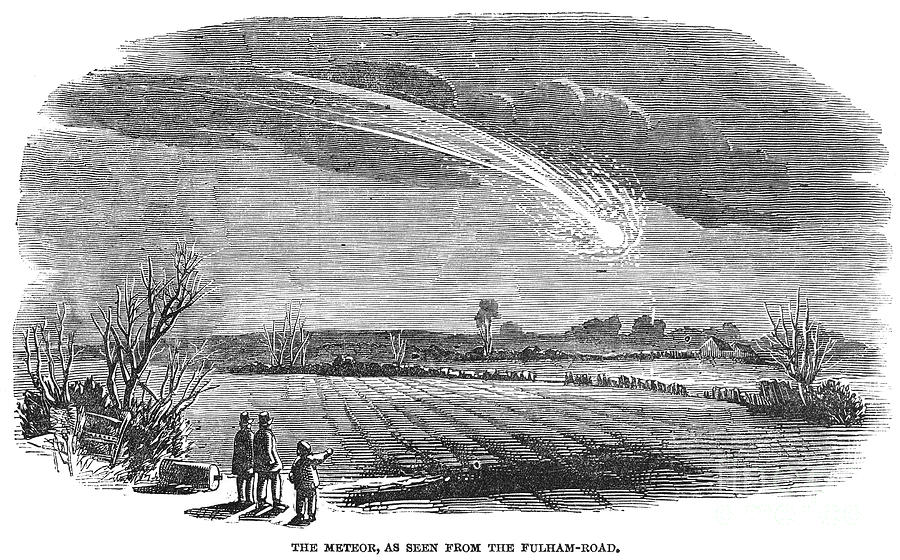 Meteor, 1850 Photograph by Granger - Fine Art America