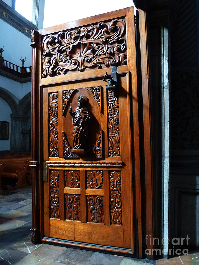 Mexican Door 3 Photograph by Xueling Zou