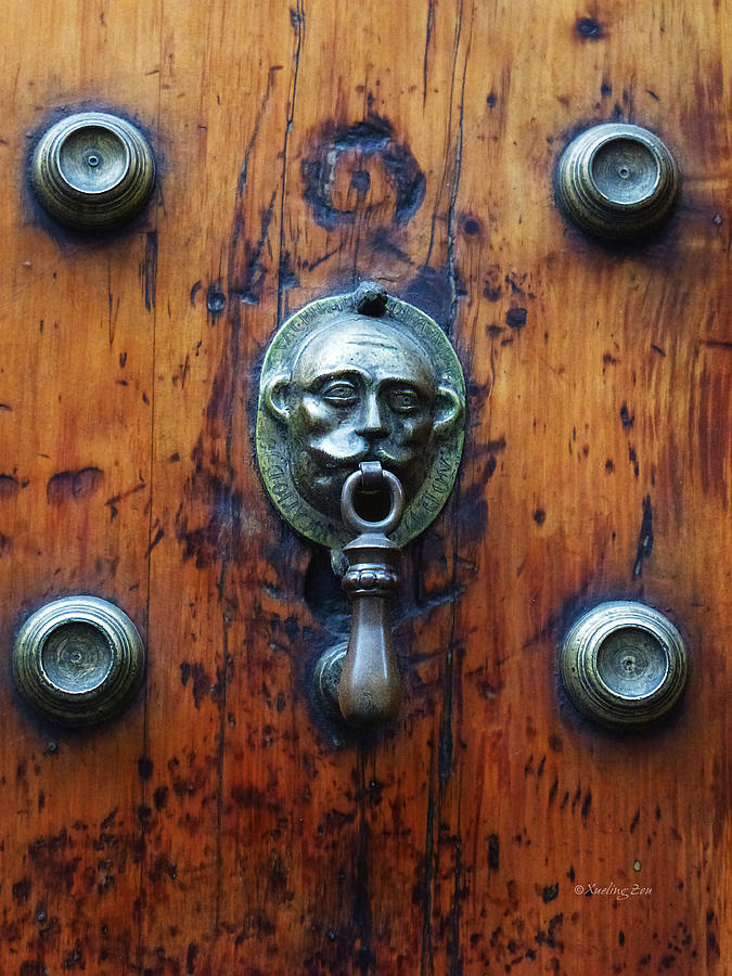 Mexican Door Decor 13  Photograph by Xueling Zou