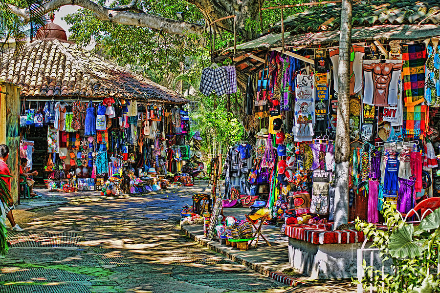 Mexican Market HDR Photograph by Randy Harris