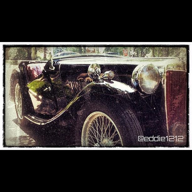 Vintage Photograph - #mg #car #carporn #automotive #chrome by Eddie Urwalek