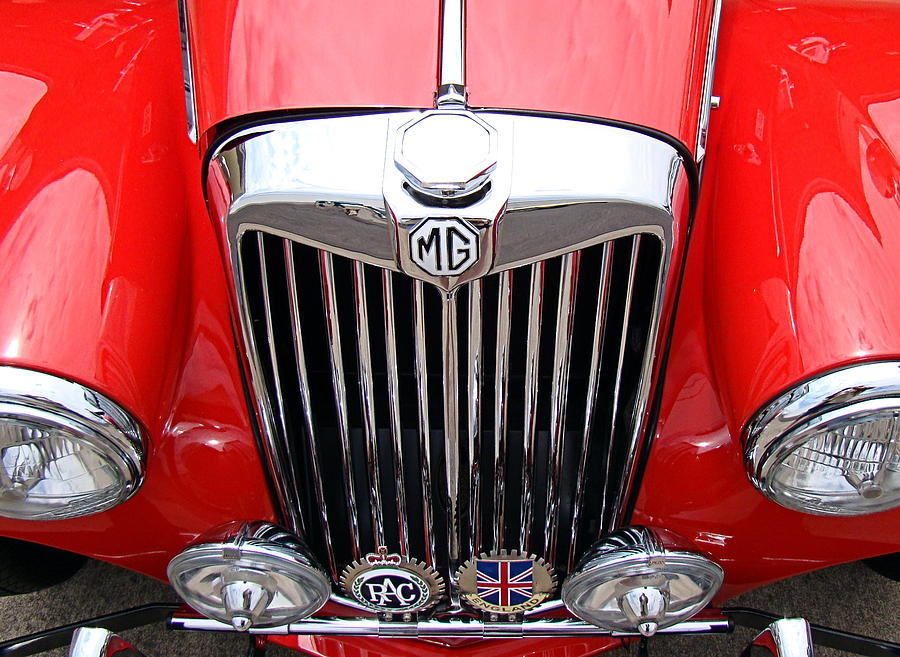 MG Grill Photograph by Nick Kloepping