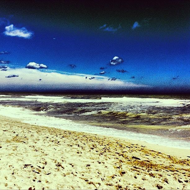 Miami Photograph - #miami #beach #sand #sea #sky #2012 by Bart Pieters