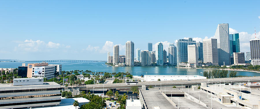 Miami City Scape Photograph by Lizzy Davis