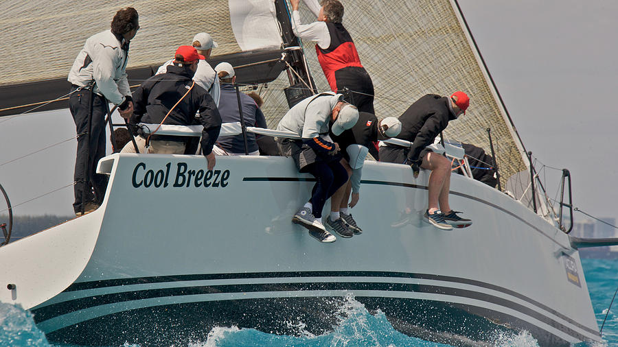 Cool Photograph - Miami Sail Week by Steven Lapkin