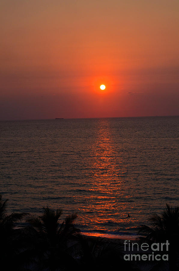 Miami Sunrise Photograph by Pravine Chester