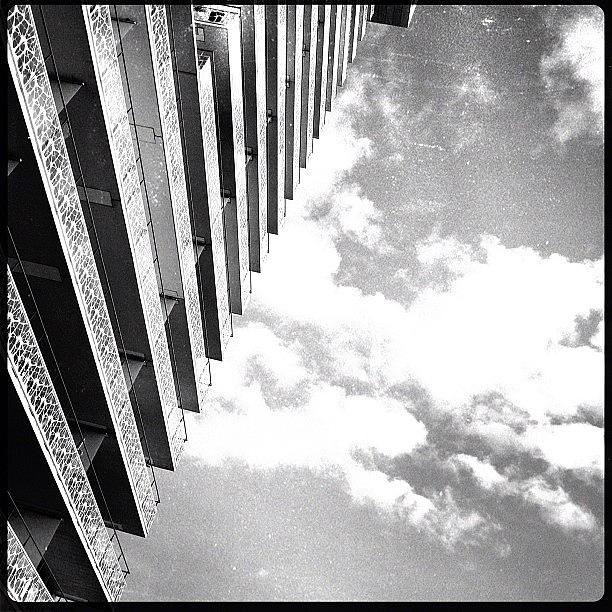 Hipstamatic Photograph - Miami Tower #hipstamatic #jane by Steven Bron