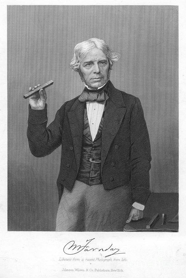 Michael Faraday (1791-1867) Photograph by Granger
