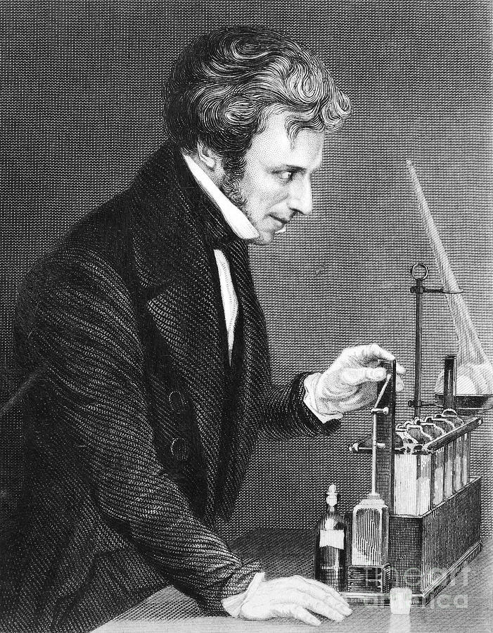 Michael Faraday Photograph by Granger.