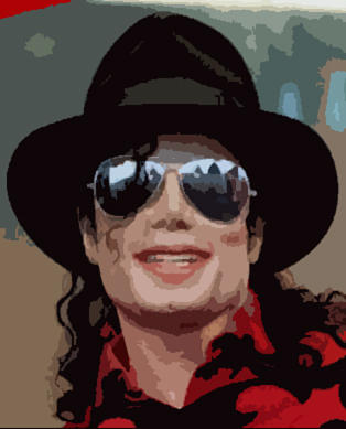Michael Jackson Painting by Clifford Peacock