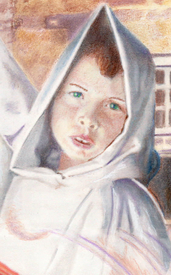 Michael of Libera Drawing by Jean Moore