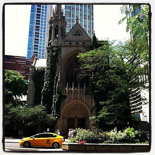 Michigan Ave. Church. Chicago Photograph by Debbie Yeager