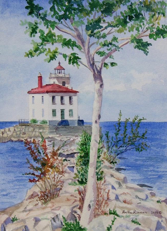 Michigan light II Painting by Anita Riemen - Fine Art America