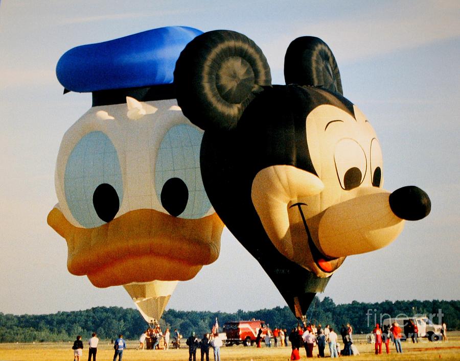 Mickey and Donald I Photograph by Christina A Pacillo