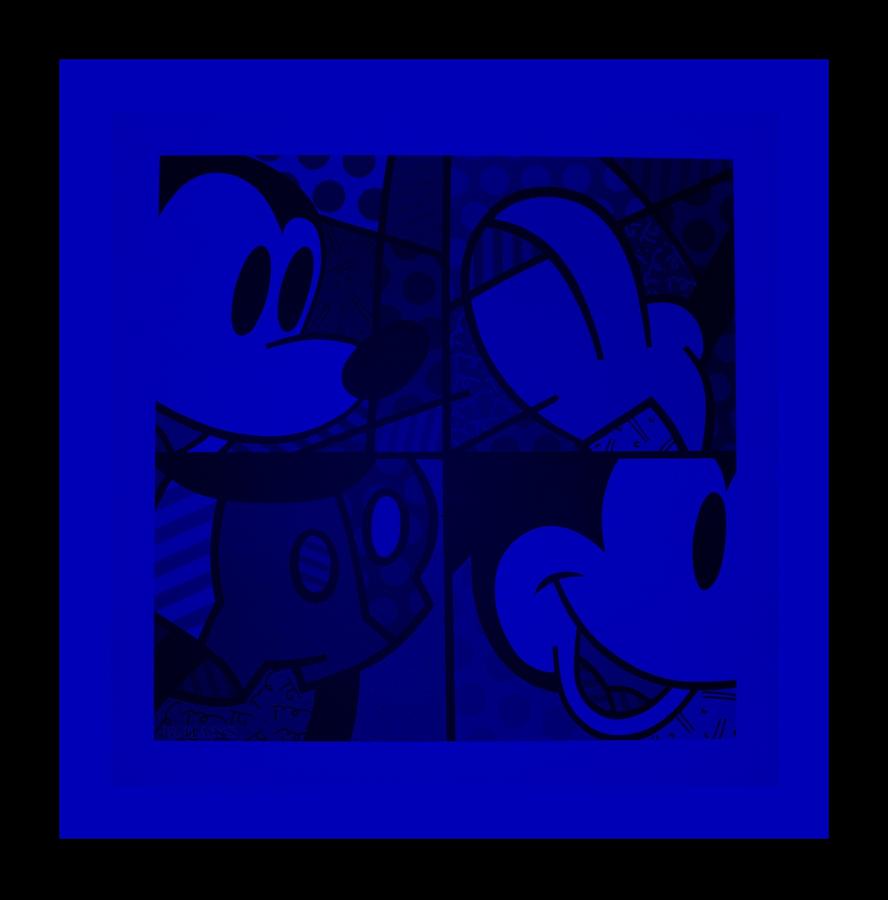 MICKEY in BLUE Photograph by Rob Hans