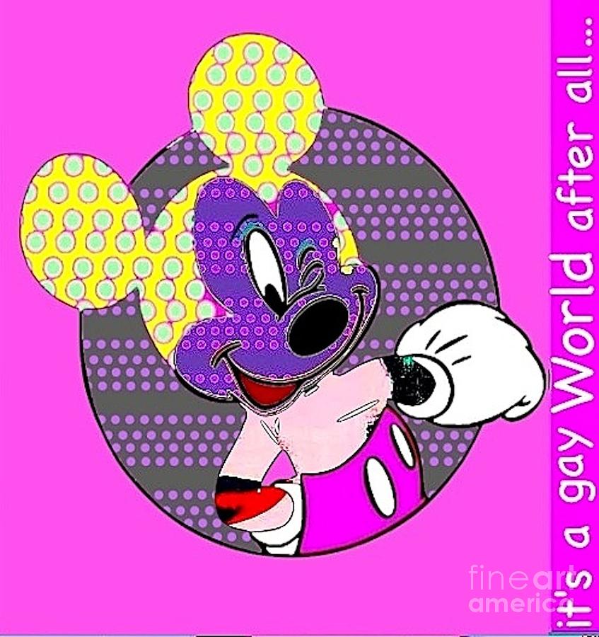 Mickey Mouse Digital Art by Ricky Sencion
