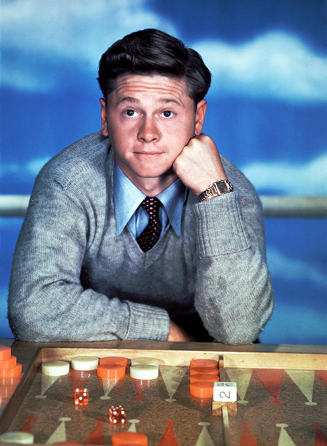 Mickey Rooney, 1940s Photograph by Everett