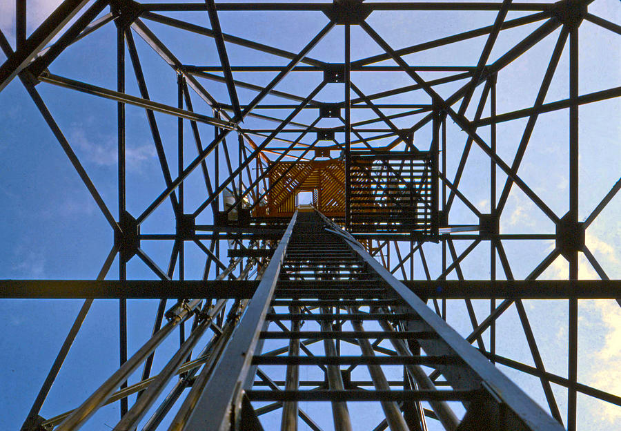 Microwave Tower Photograph by Chuck Staley