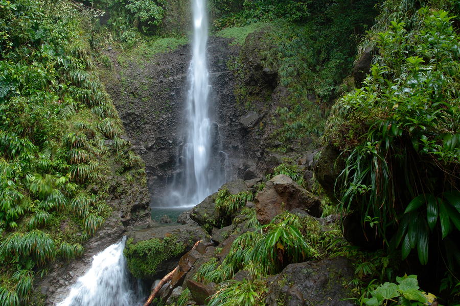 Middleham Waterfall In Dominica by Tropical Ties Dominica