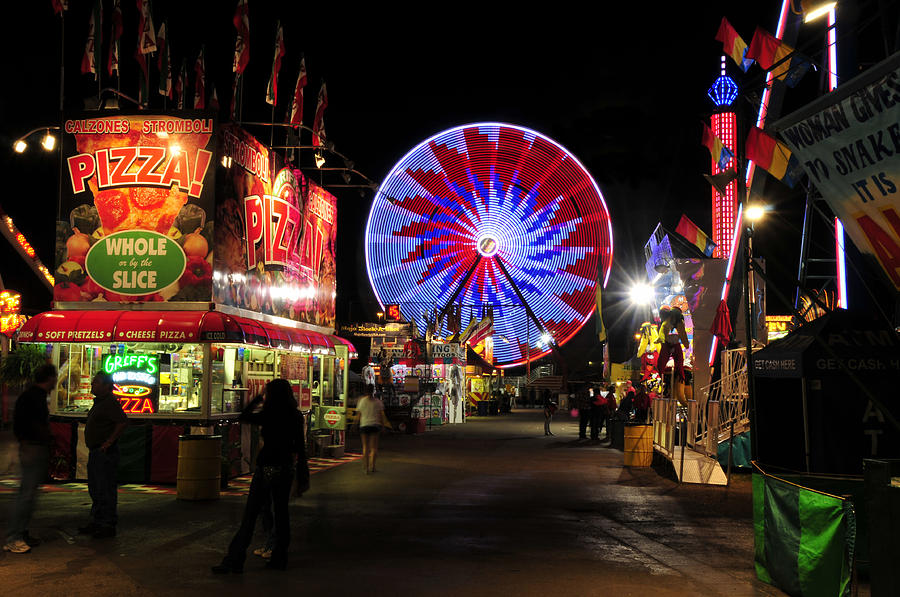 Midnight at the Fair Photograph by David Lee Thompson