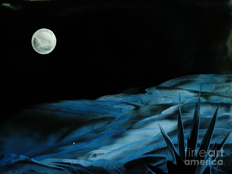 Landscape Painting - Midnight by Melinda Etzold