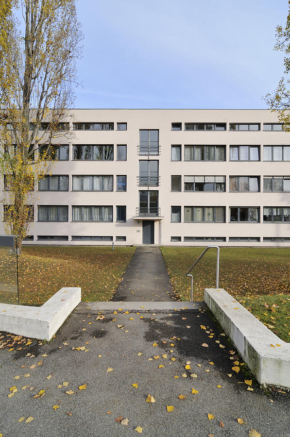 Mies Van Der Rohe Building Stuttgart Weissenhof Photograph
