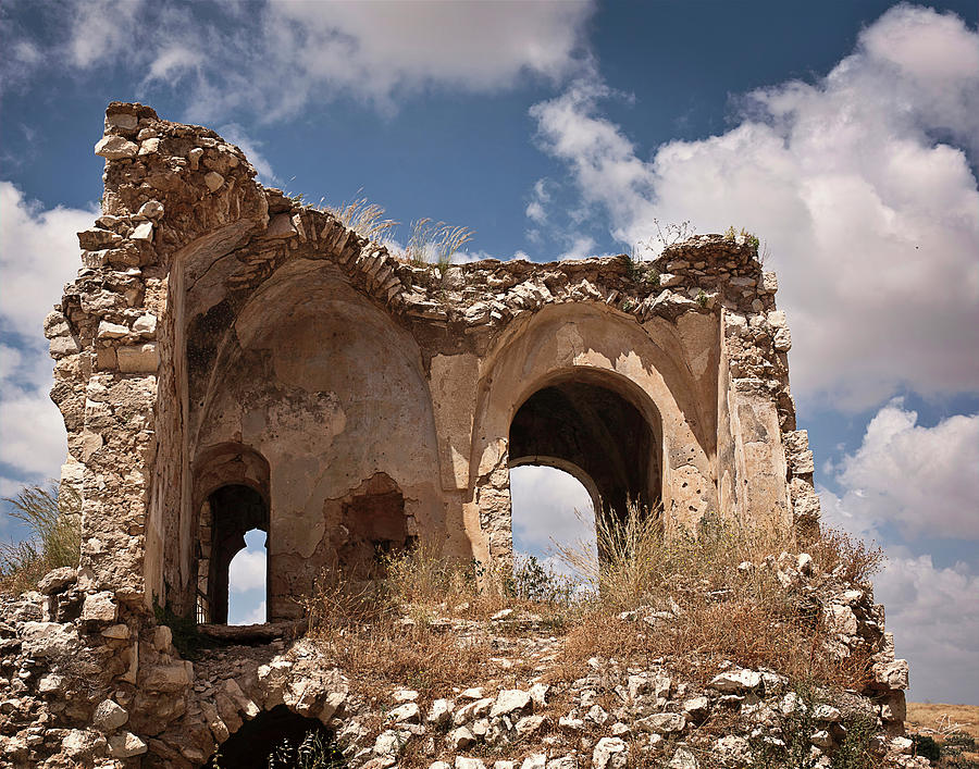 Migdal Tzedek Ruins 4 Photograph by Endre Balogh