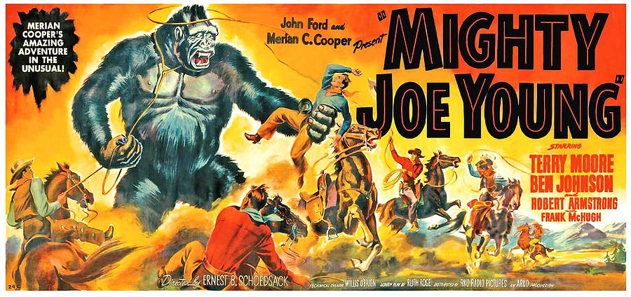 Mighty Joe Young, Banner Poster Art Photograph by Everett