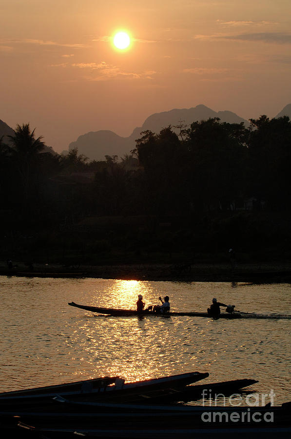 Mighty Mekong Photograph by Bob Christopher