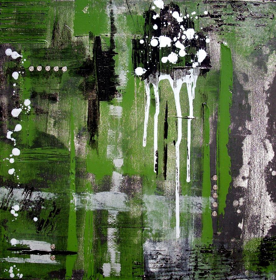 Abstract Painting - Militant by Holly Anderson