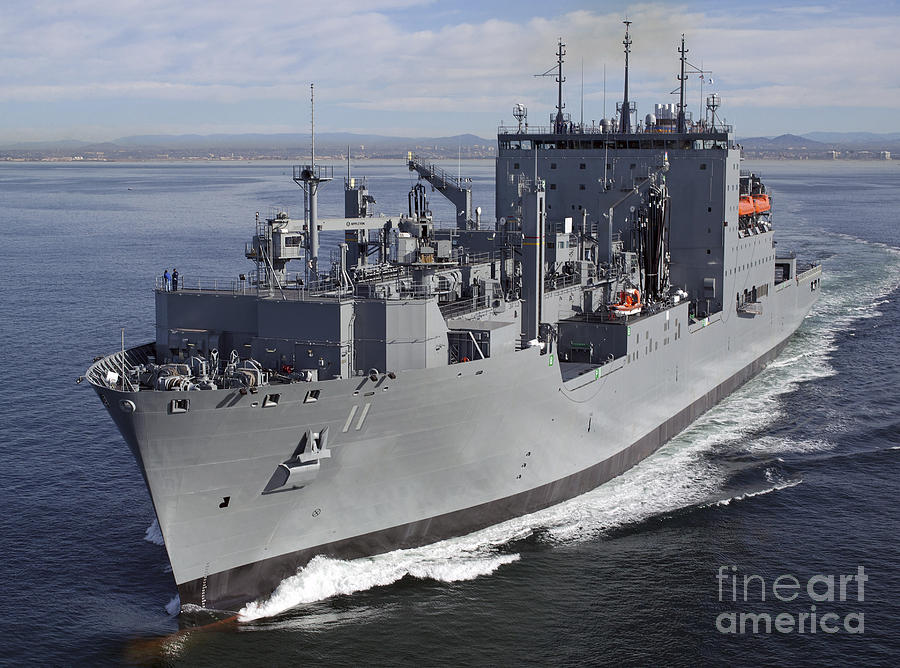 Military Sealift Command Dry Cargo Photograph by Stocktrek Images