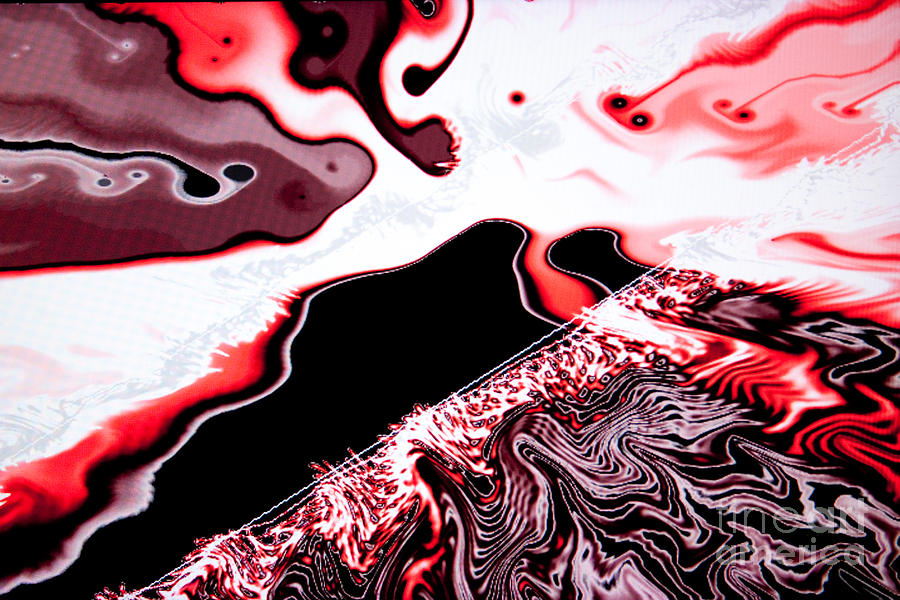 Abstract Photograph - Milk and Blood by Tashia Peterman