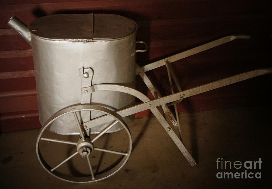 Milk Cart  Photograph by Therese Alcorn