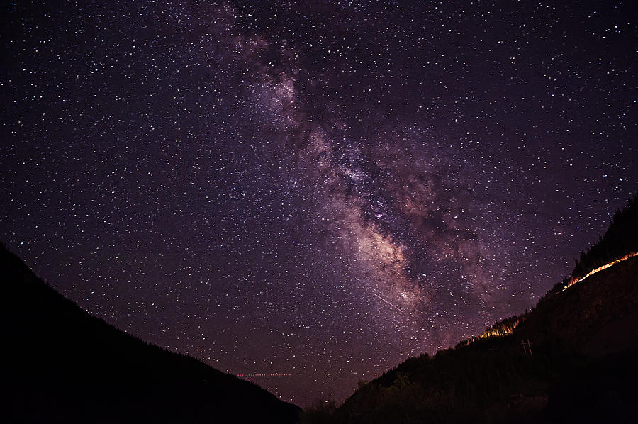 Milky Way in the Mountains 2 Photograph by Melany Sarafis