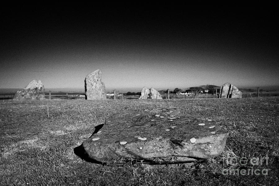 Millin Bay Cairn A Neolithic Wedge Tomb Next To The Sea In County Down ...