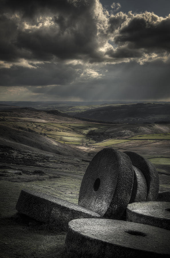 Millstones Photograph by Andy Astbury