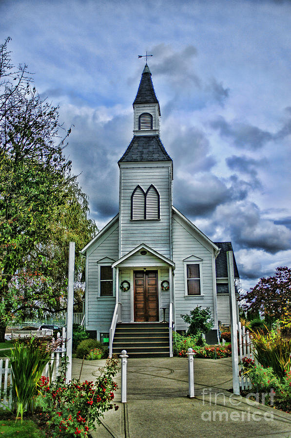 Milner Church HDR Photograph by Randy Harris