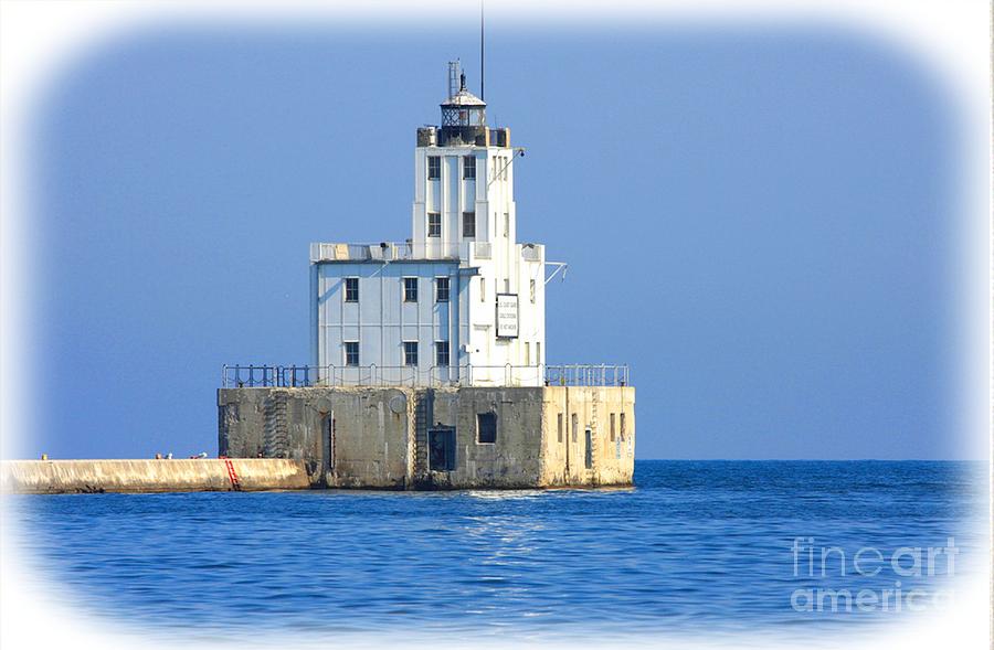 Milwaukee Photograph - Milwaukee Breakwater by Tommy Anderson
