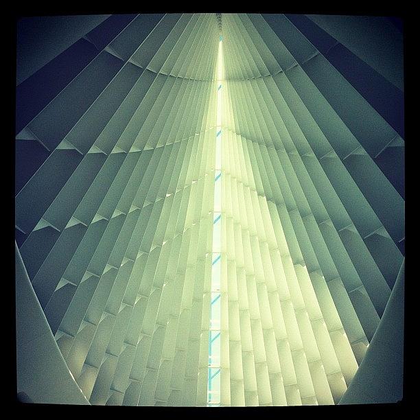 Calatrava Photograph - Milwaukee Museum Of Art Interior by Benjy Lipsman