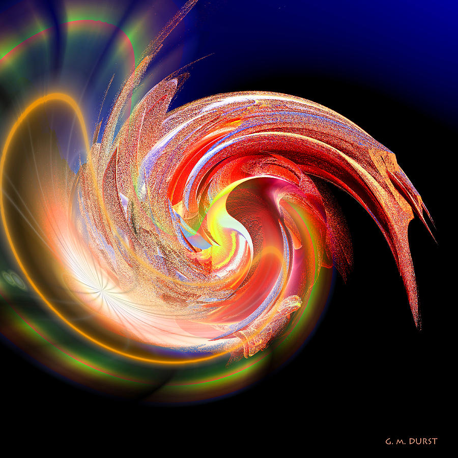 Abstract Digital Art - Mind Expanding by Michael Durst