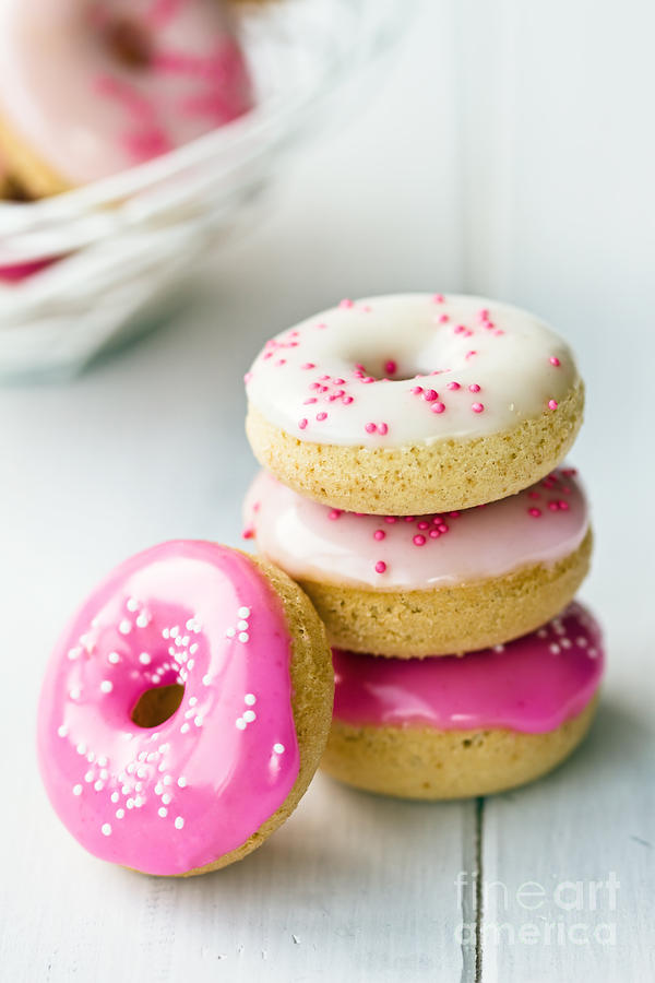 Mini doughnuts Photograph by Ruth Black
