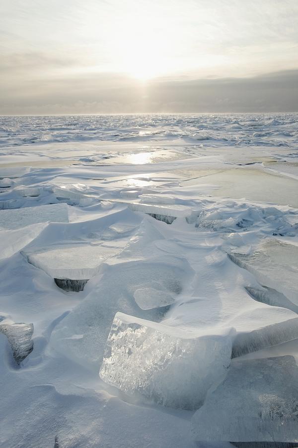 Winter Photograph - Minnesota, United States Of America Ice by Susan Dykstra